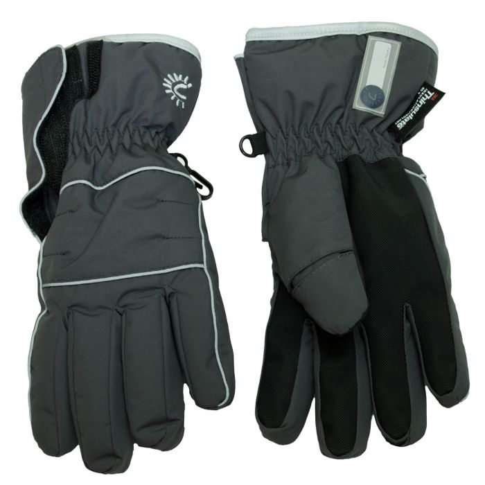 Calikids waterproof gloves- Charcoal