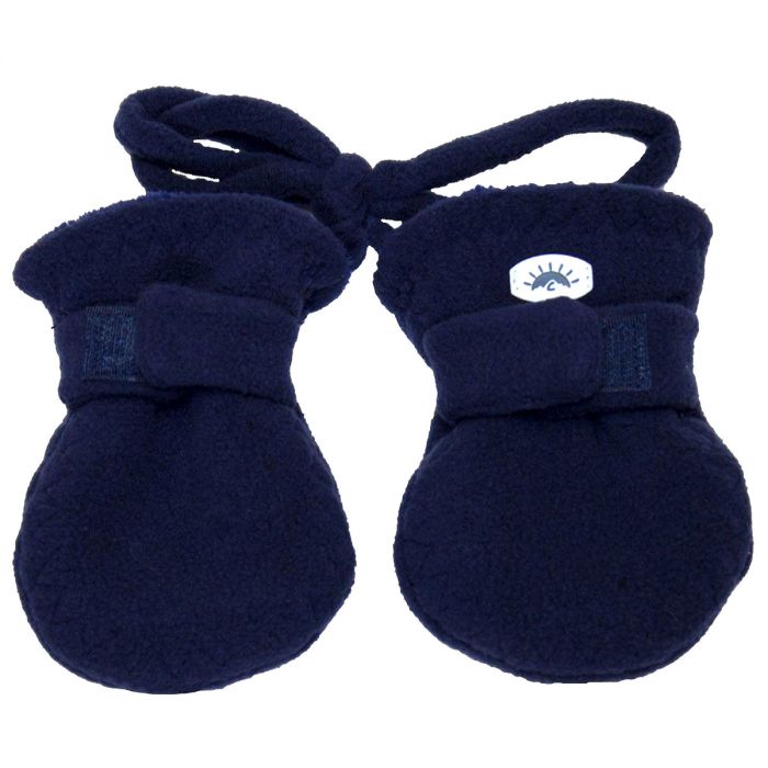 Calikids Contrasting Teddy and Corduroy Mittens