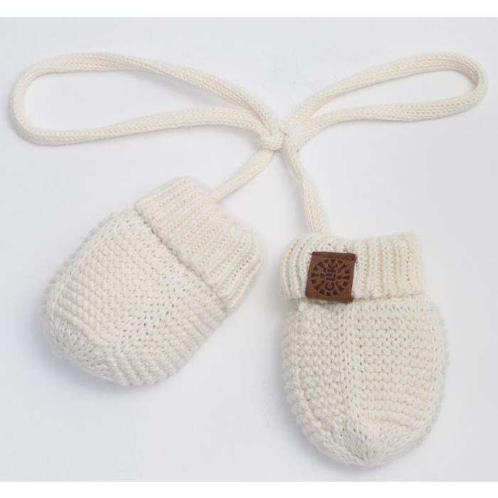 Calikids cotton knit baby mitten