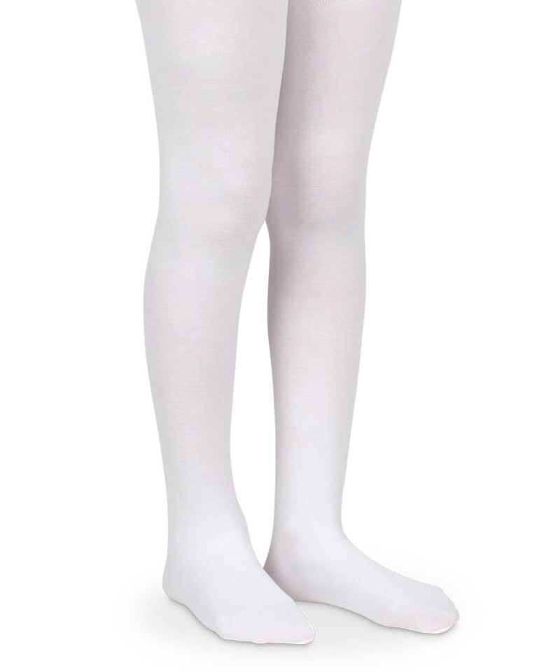 Jefferies Socks Prima Cotton Tights - White