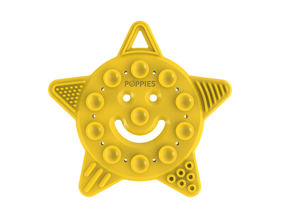 Poppies Teether - Smiley the Star