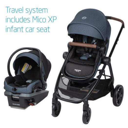 Maxi Cosi Zelia² Max Travel System  with Mico XP