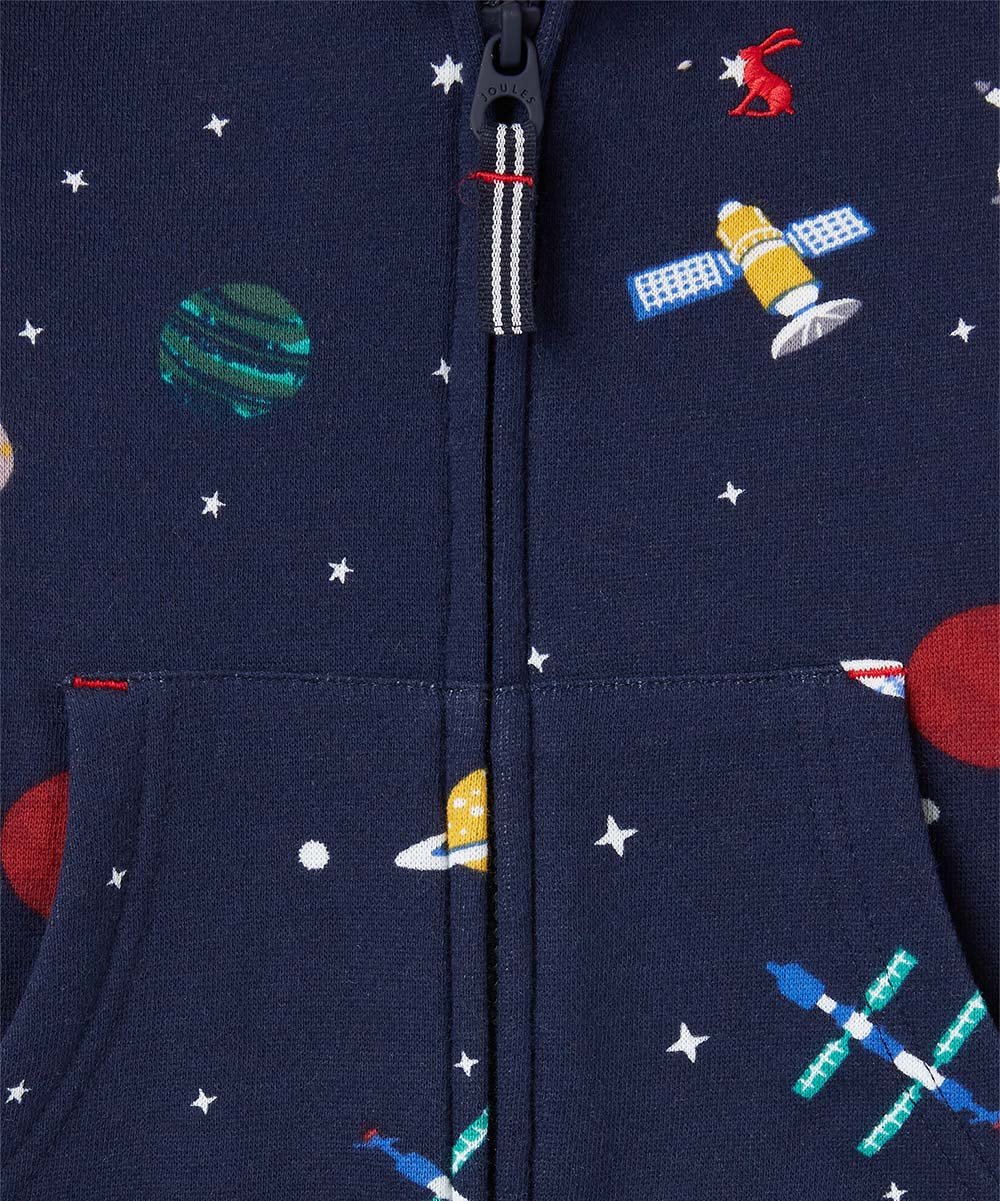 Joules Braelyn Navy Space Fleece Sweatshirt